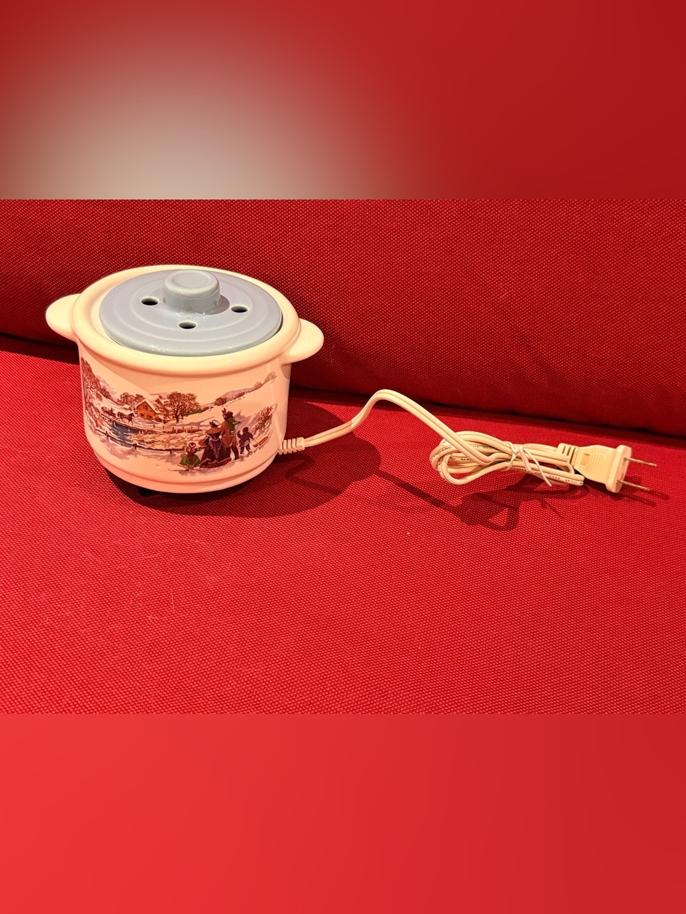 vintage Avon "Country Gathering" Electric Potpourri Warmer
